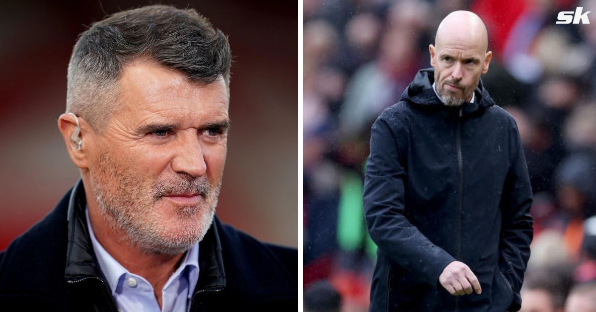 Roy Keane and Erik ten Hag (via Getty Images)