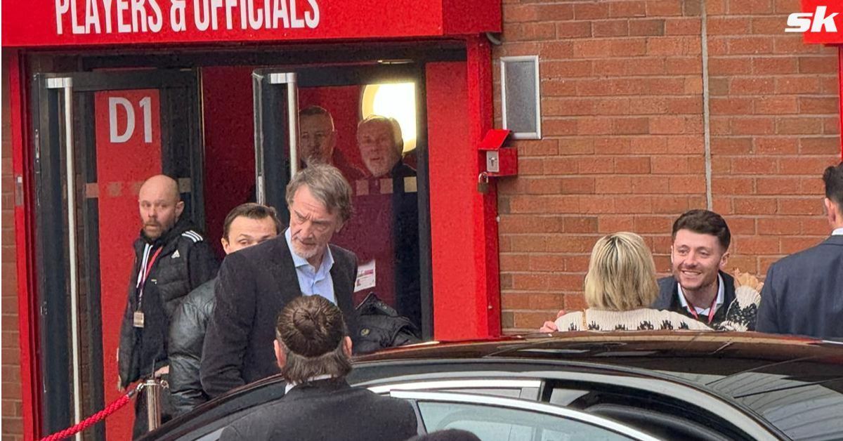 Sir Jim Ratcliffe attends Manchester United vs. Tottenham