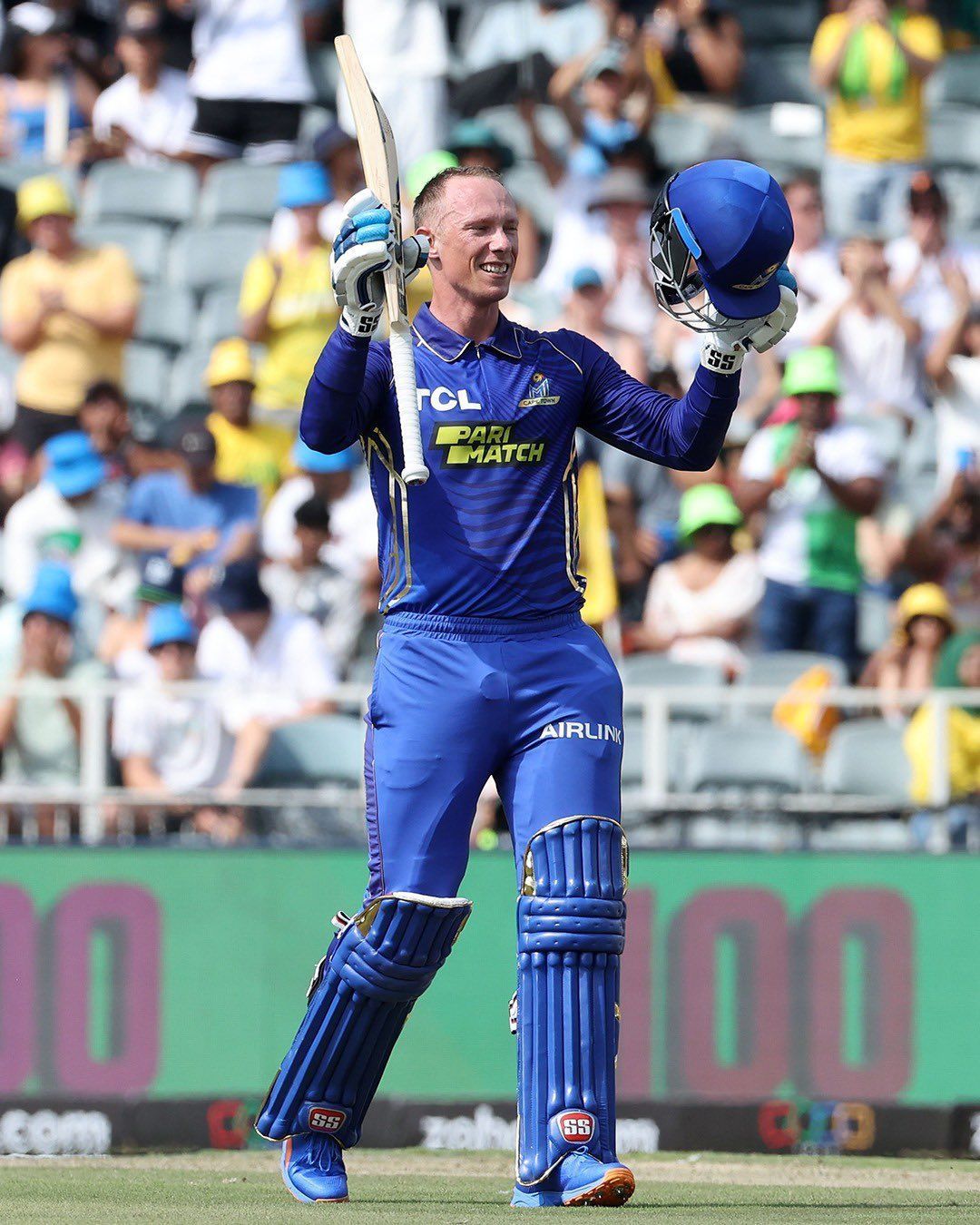 Rassie van der Dussen scored a century against Joburg Super Kings (Credits: X/MICapeTown)