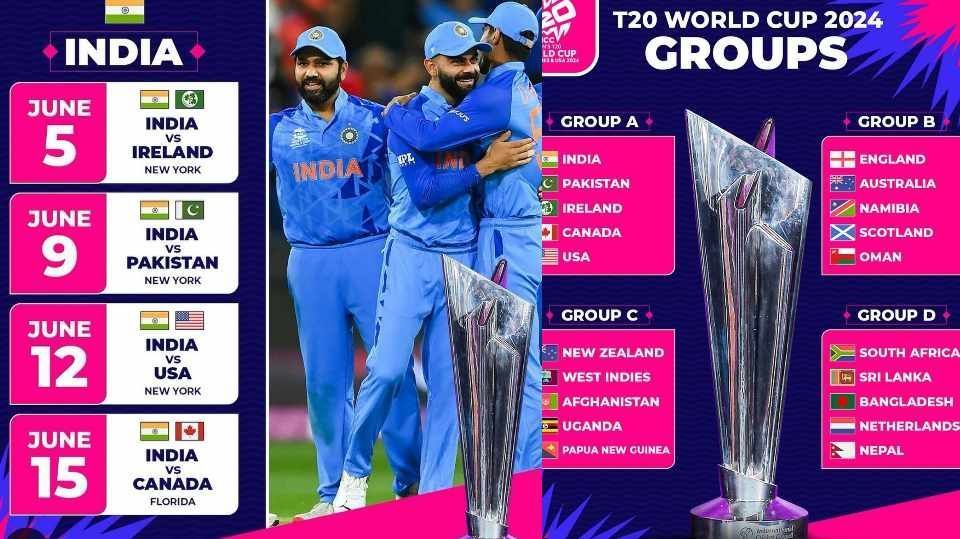 ICC T20 World Cup 2024 will start with group stage (Image: Instagram)