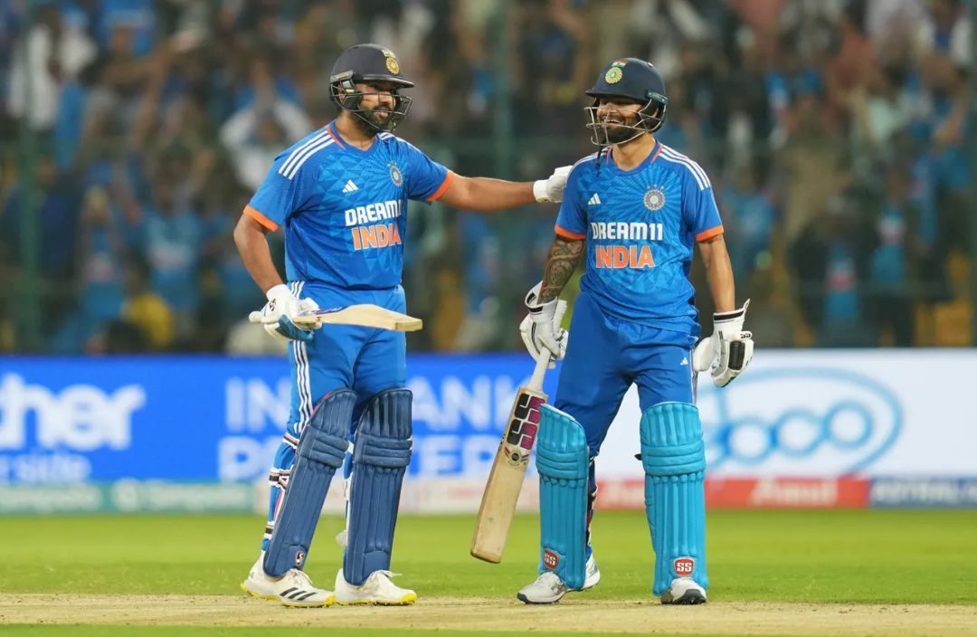 Rohit Sharma and Rinku Singh 