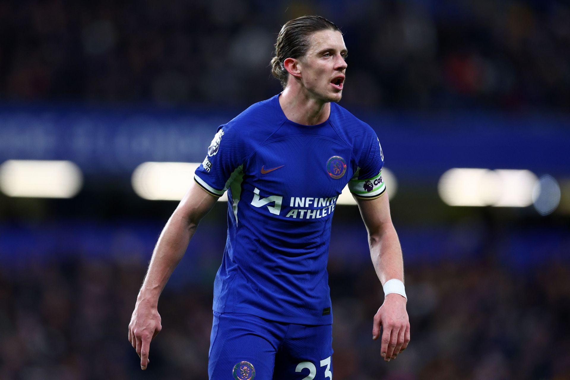 Conor Gallagher’s future at Stamford Bridge remains up in the air.