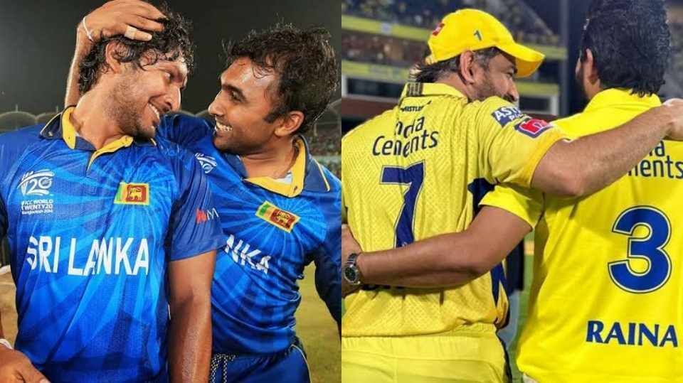 Kumar Sangakkara-Mahela Jayawardene and MS Dhoni-Suresh Raina