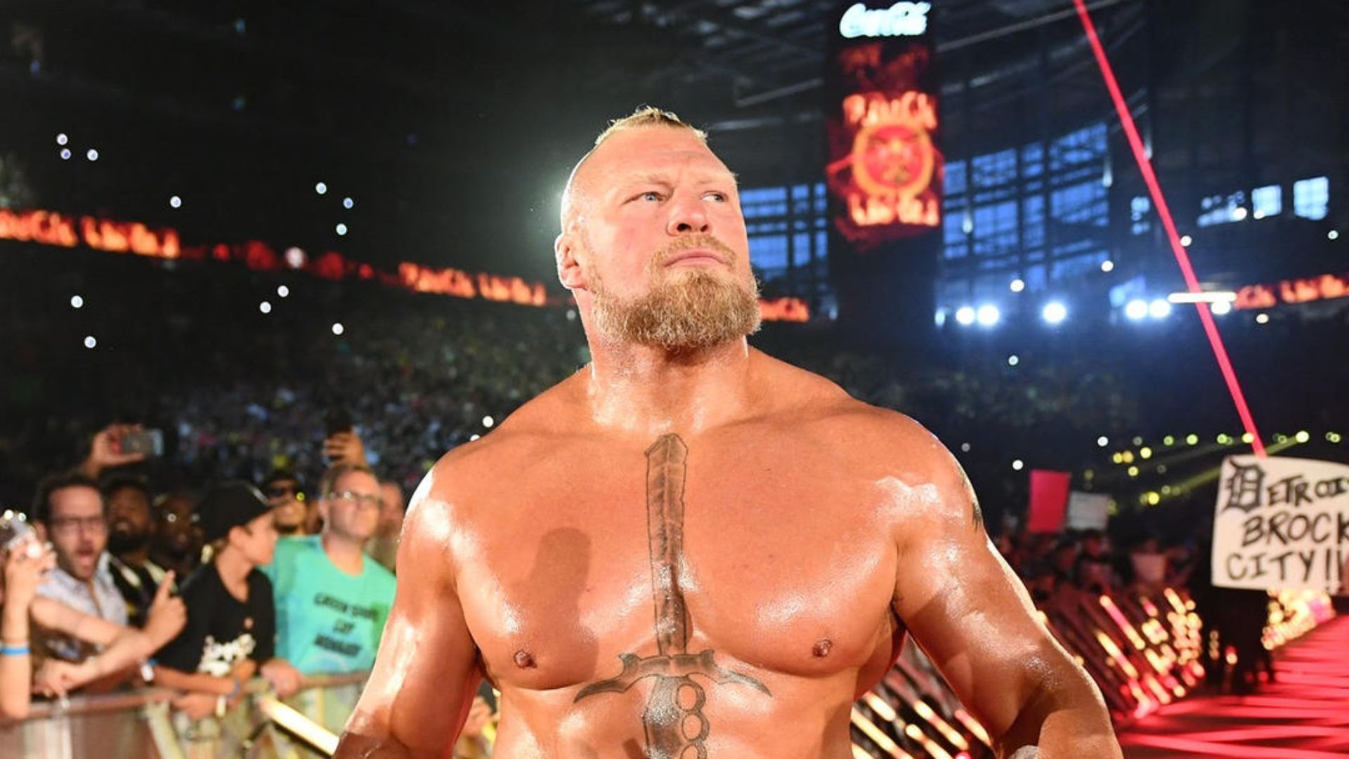 Brock Lesnar is a 7-time WWE Champion