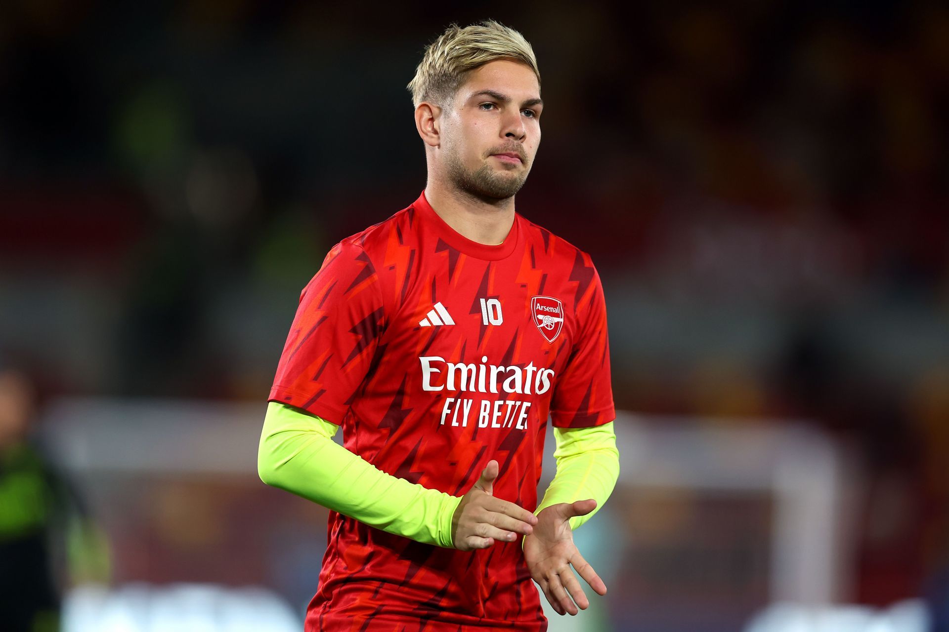 Emile Smith Rowe grew up admiring Dennis Bergkamp.