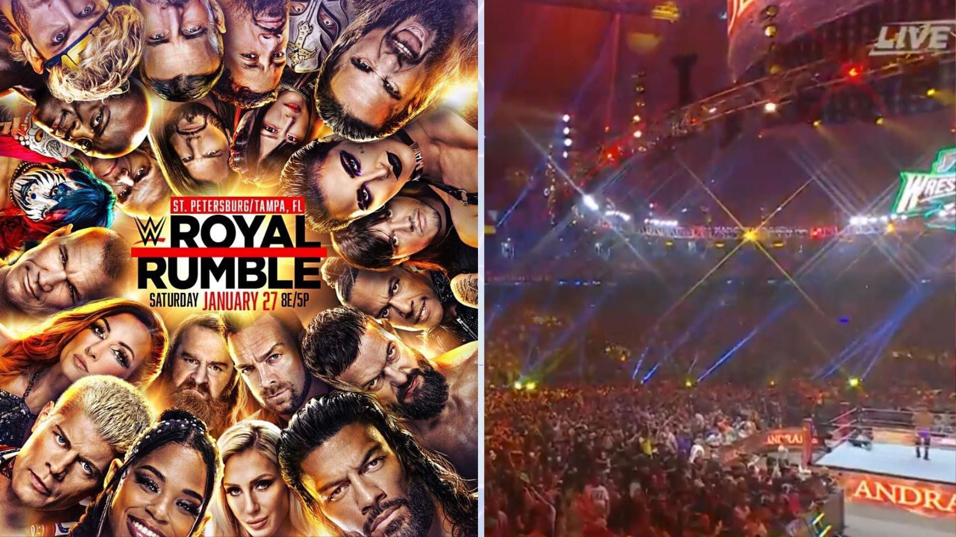 Royal Rumble 2024 took place at the Tropicana Field in St. Petersburg, Florida