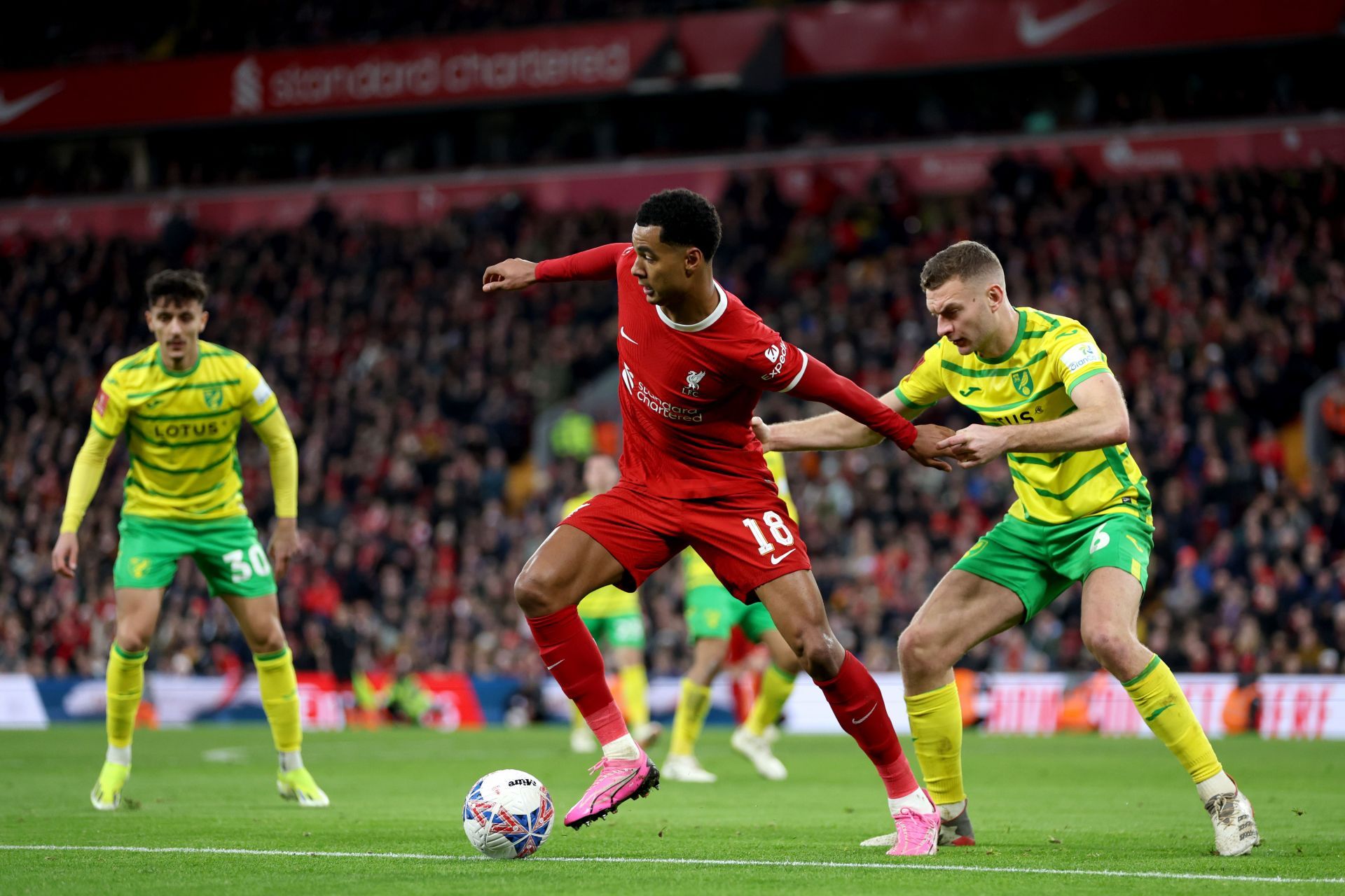 Liverpool v Norwich City - Emirates FA Cup Fourth Round