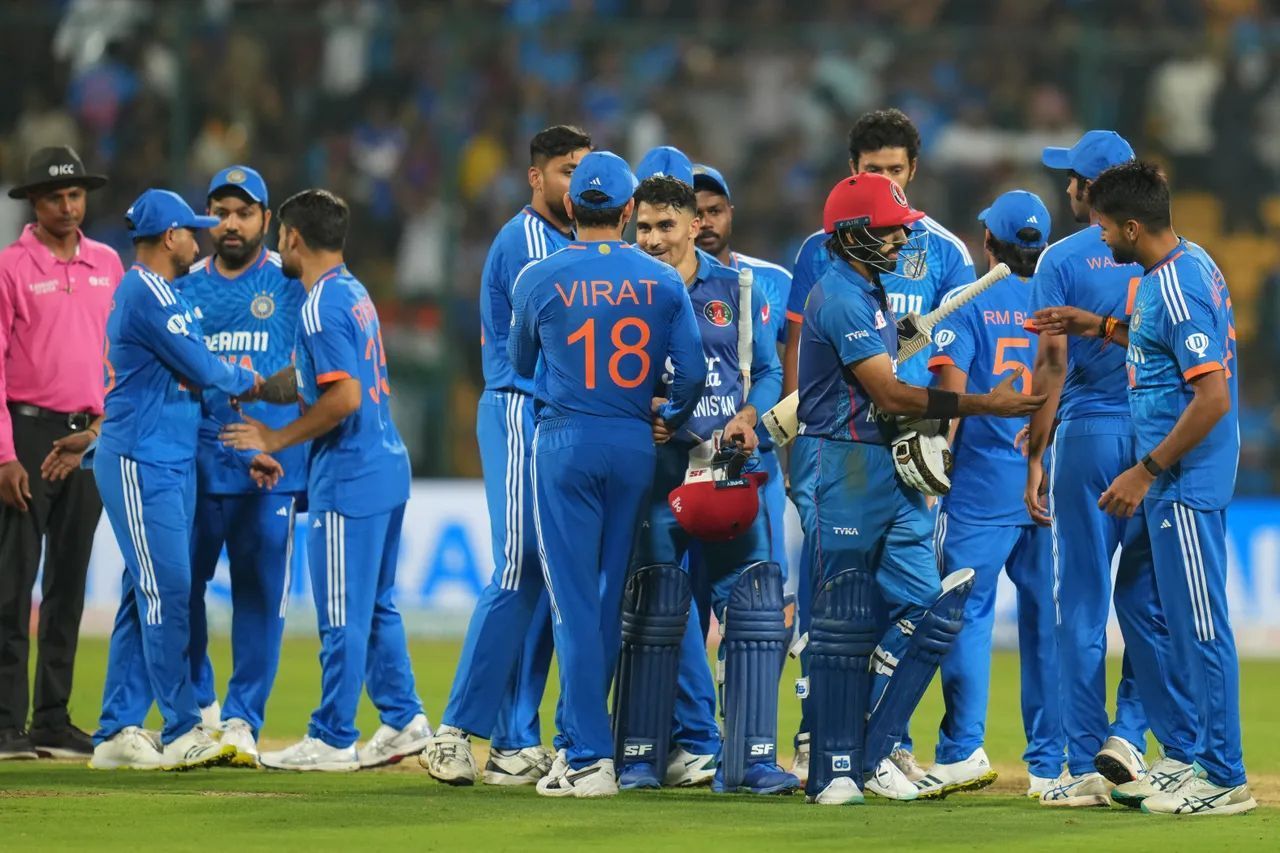भारतीय टीम ने सुपर ओवर में जीत हासिल की (Photo Credit - BCCI)