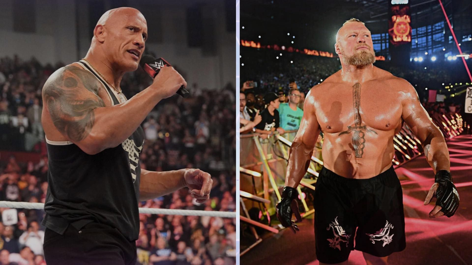 The Rock and Brock Lesnar could be surprise entrants in the 2024 Royal Rumble