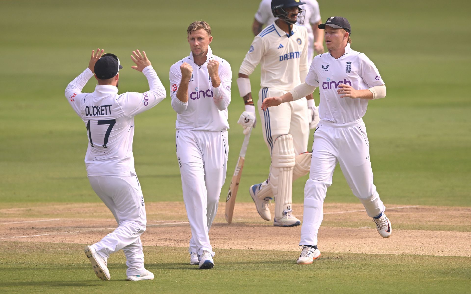 India  v England - 1st Test Match: Day Three