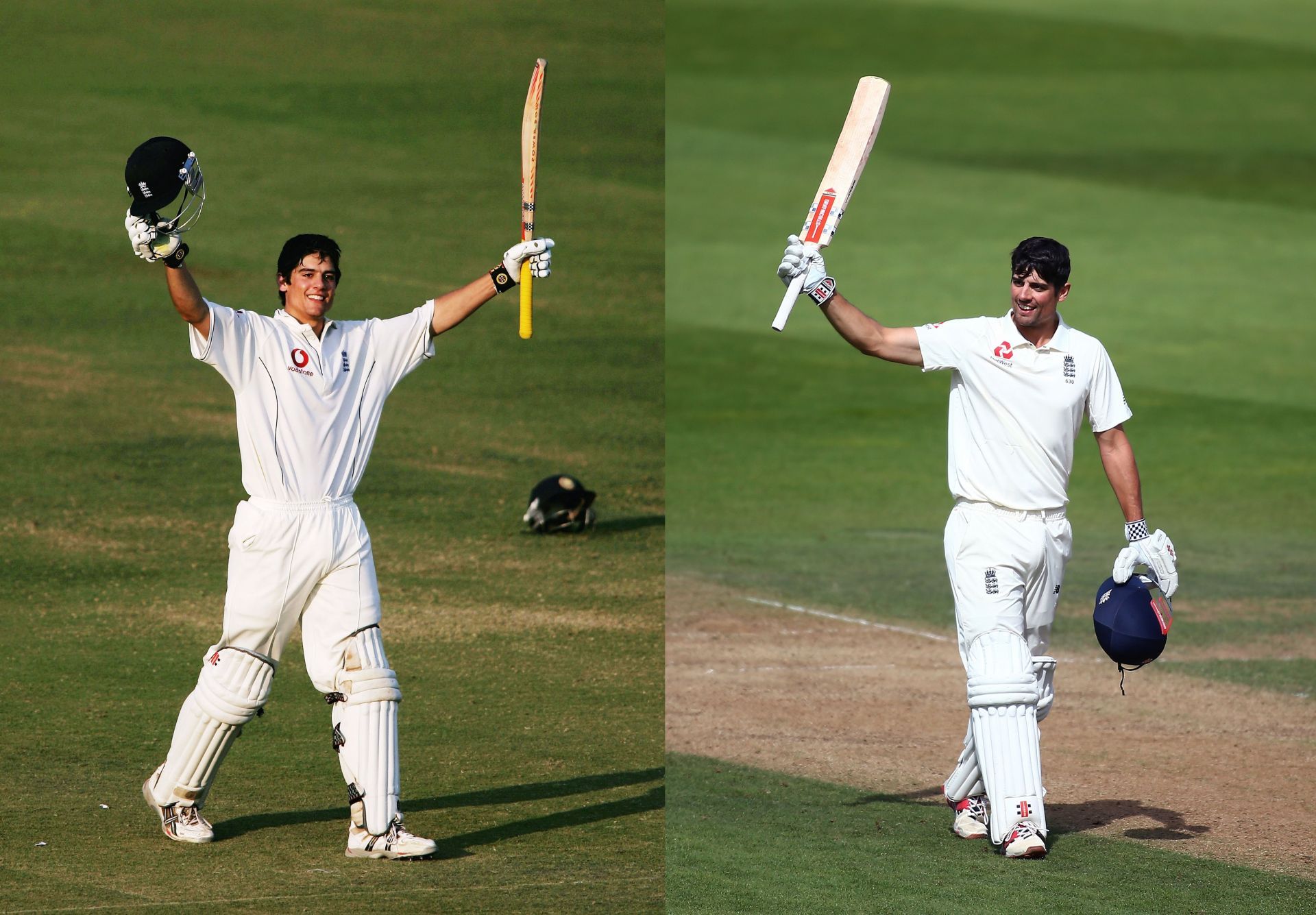 Alastair Cook's first and last Test centuries vs India