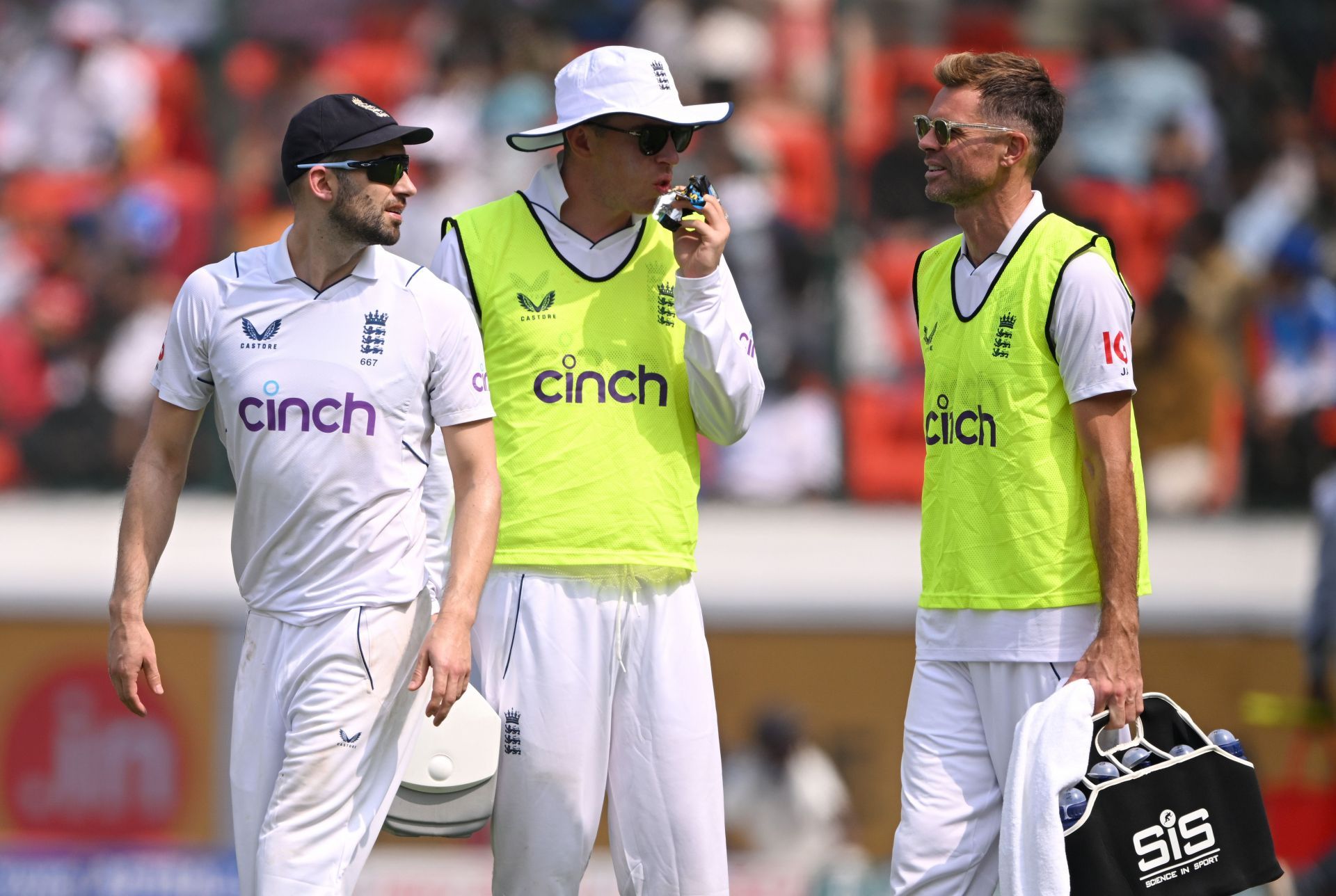 India  v England - 1st Test Match: Day Two