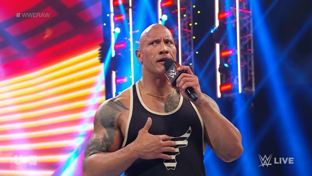 The Rock returned this week on RAW