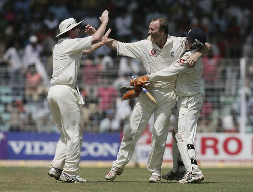 Shaun Udal’s four-fer stunned India in the 2005-06 Mumbai Test. (Pic: Getty Images)