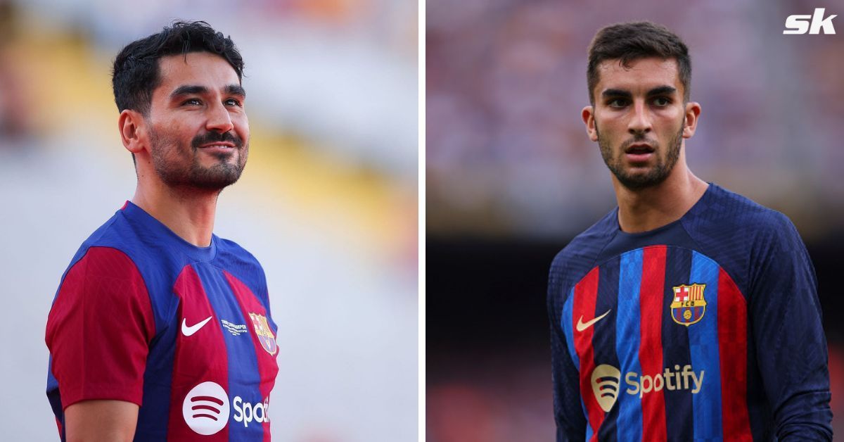 Barcelona stars Ferran Torres and Ilkay Gundogan