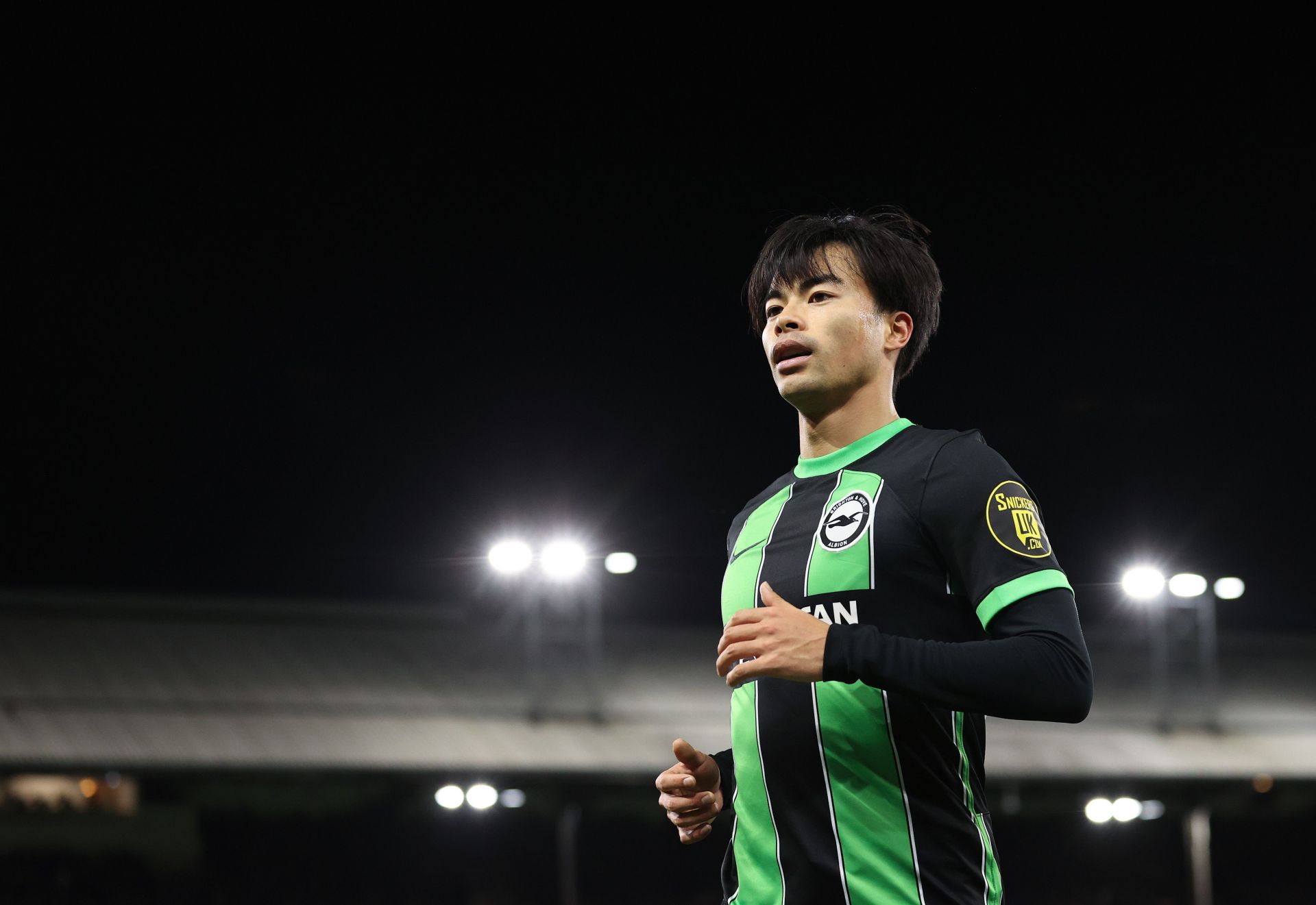 Kaoru Mitoma is wanted at Arsenal.