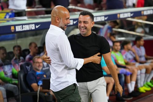 Pep Guardiola backed under-pressure Xavi.