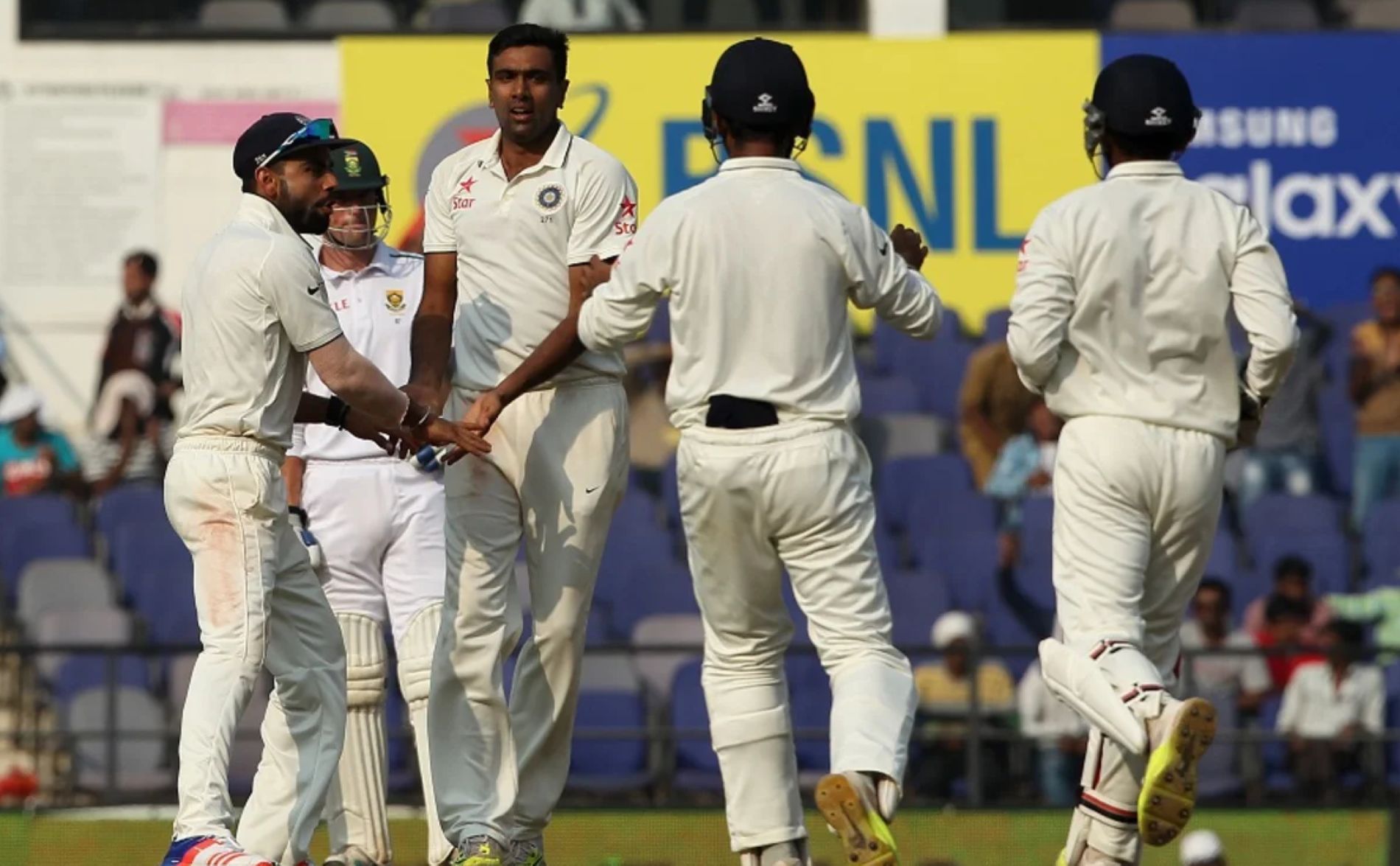 Even the invincible South African batting could not come to grips with the Nagpur wicket.