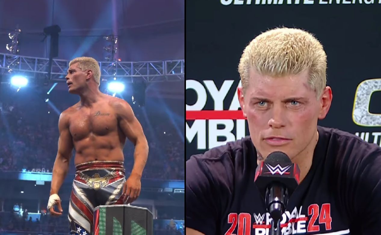 Did Cody loose a tooth at The Royal Rumble?