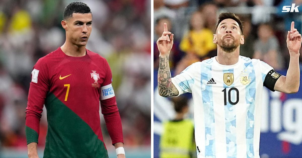 South African footballer compares himself to Cristiano Ronaldo and Lionel Messi