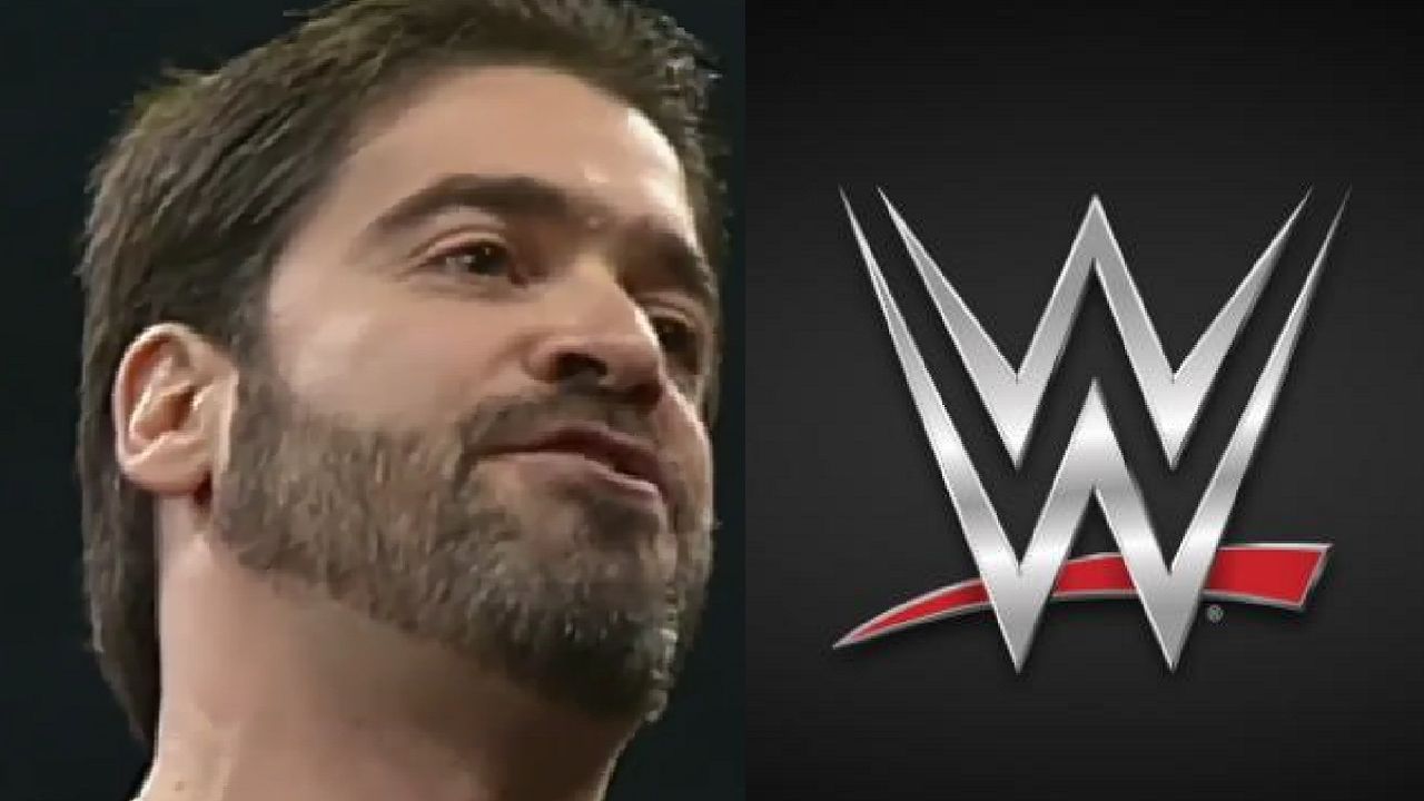 Vince Russo (left) &amp; WWE logo (right) [Image credits: wwe.com]