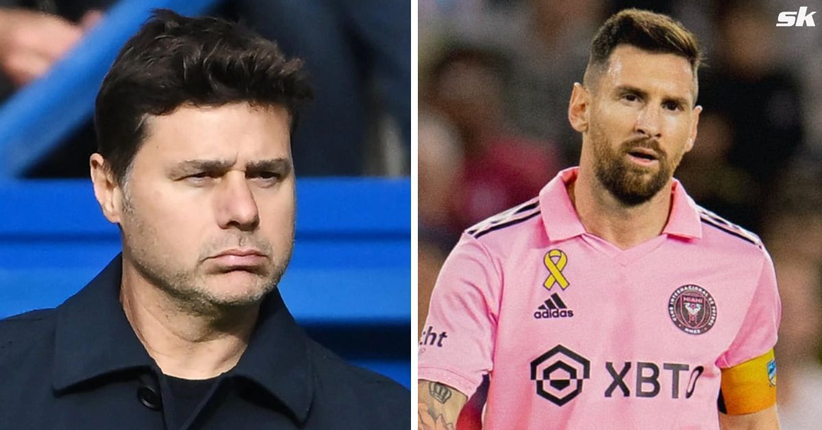 Mauricio Pochettino (left) and Lionel Messi