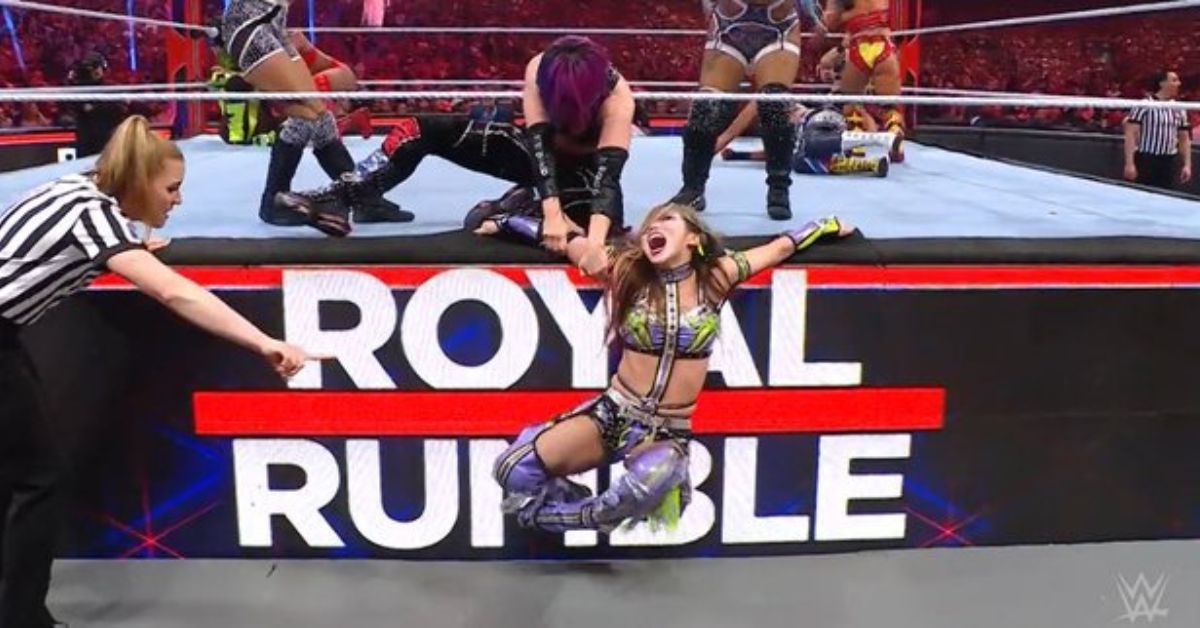 Kairi Sane in the Royal Rumble