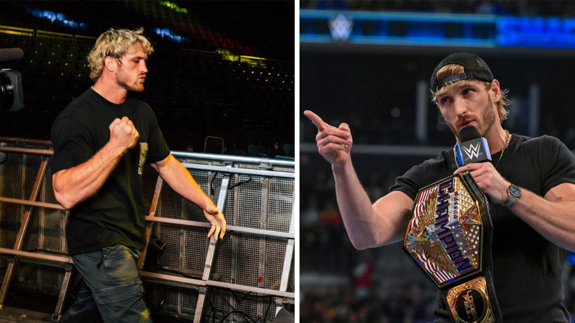 Logan Paul mainly performs on the WWE SmackDown brand