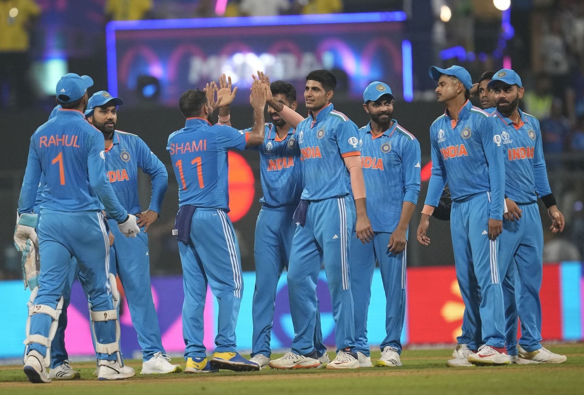 India won 10 consecutive games in the 2023 ODI World Cup. [P/C: AP]