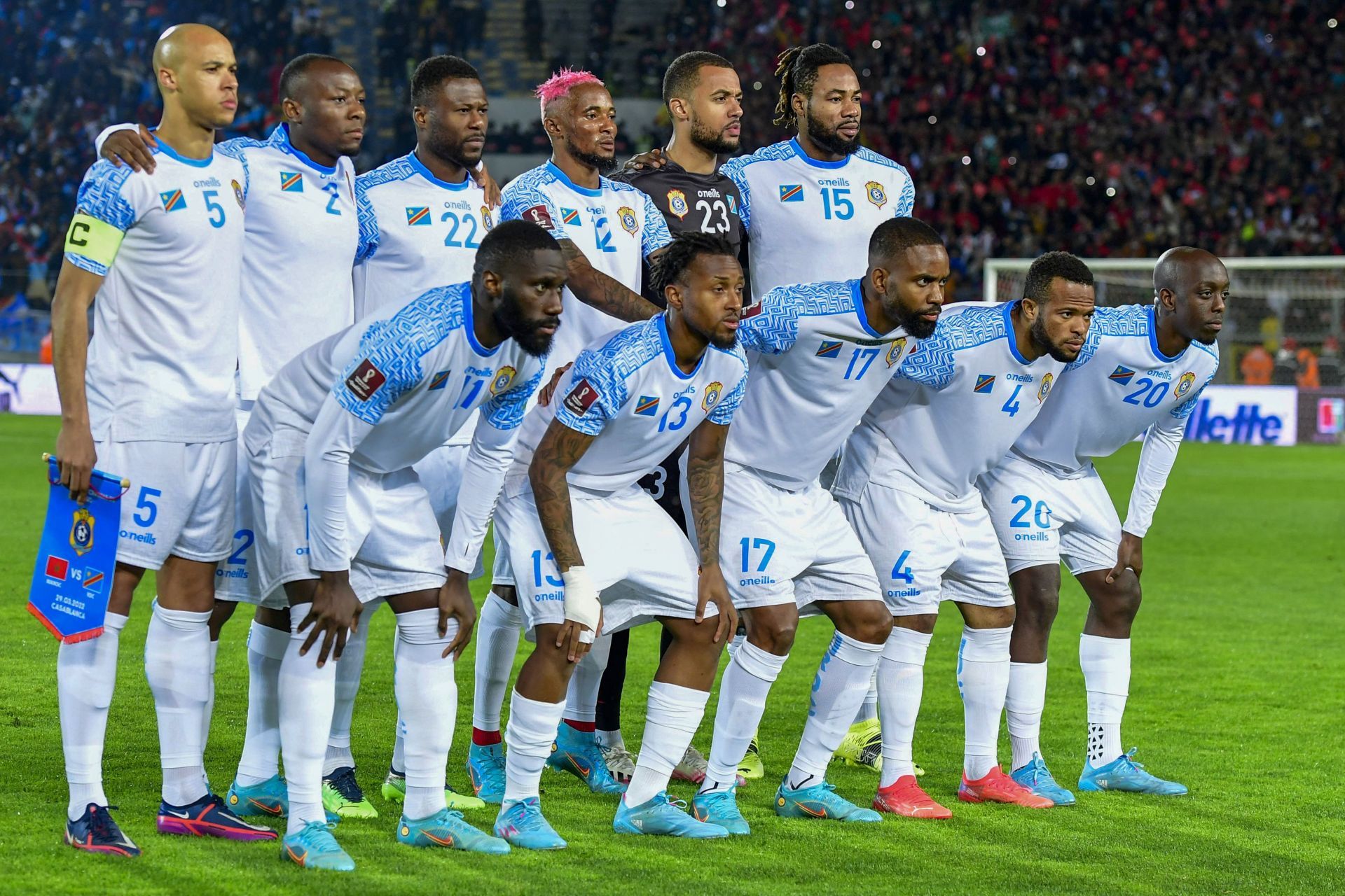 DR Congo will face Zambia on Wednesday 