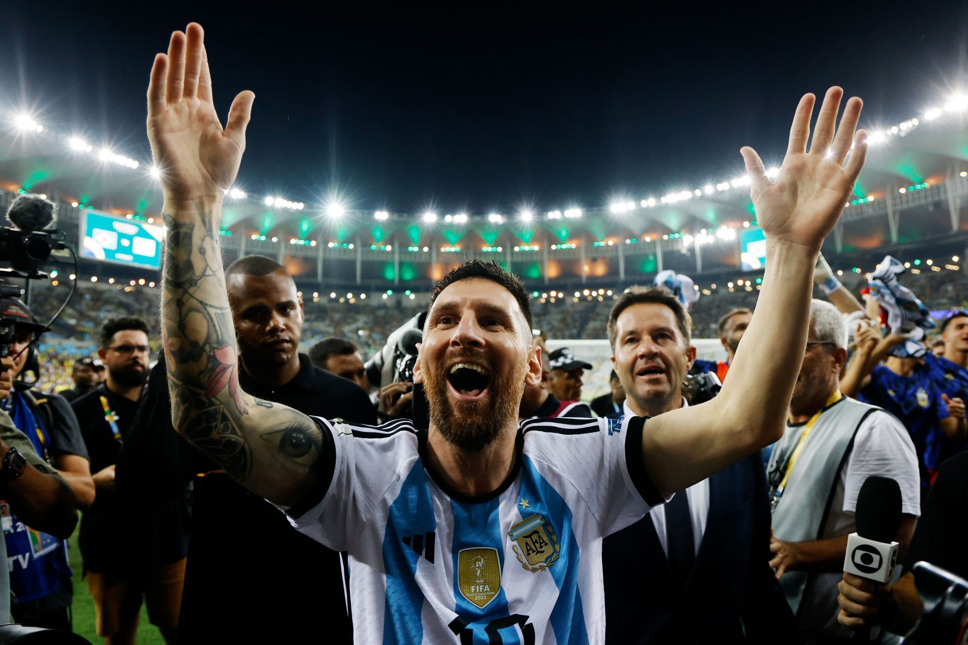 Lionel Messi is part of folklore at the Camp Nou.