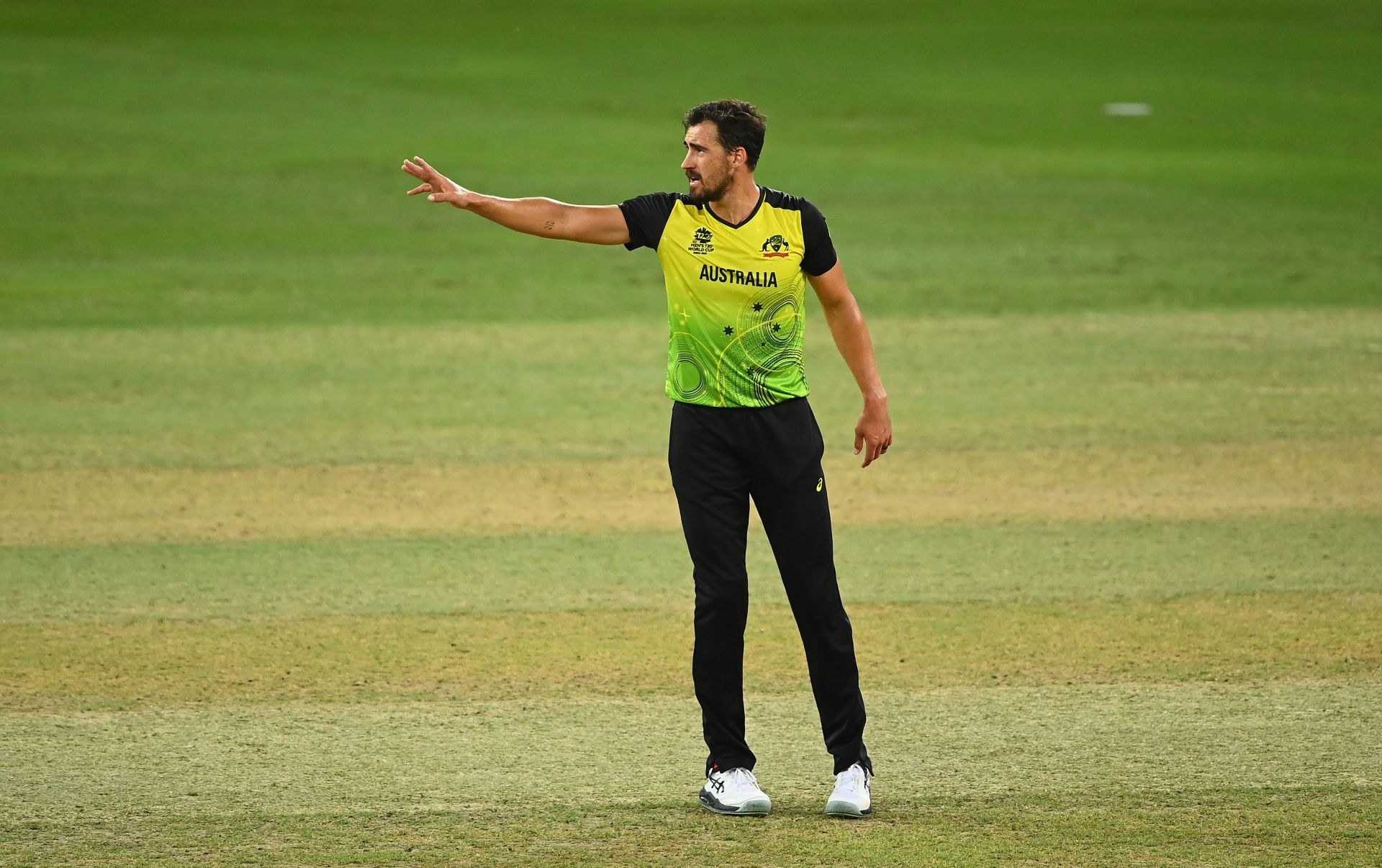 Mitchell Starc in the ICC Men's T20 World Cup 2021