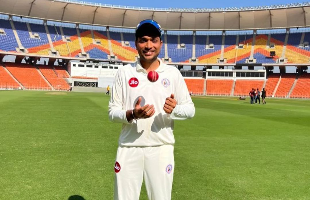 Siddharth Desai at the Narendra Modi Stadium 