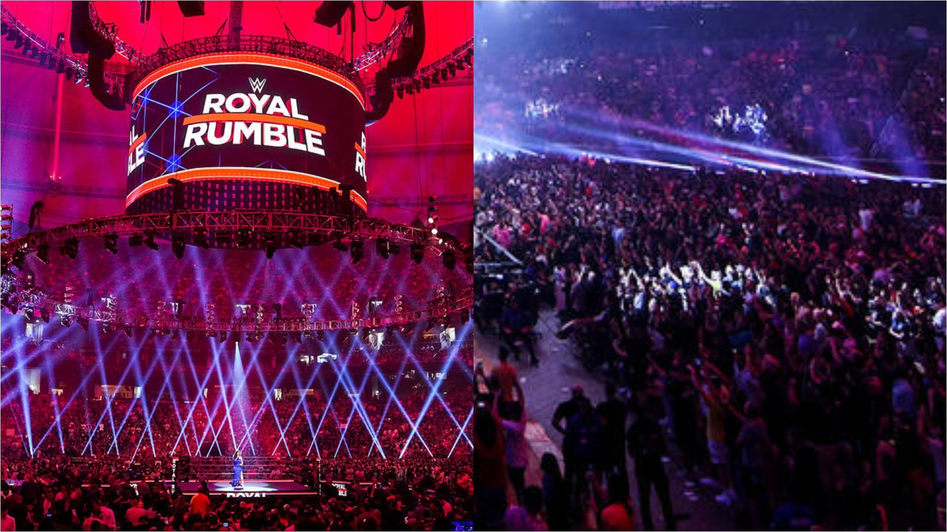 WWE fans were surprised at the Royal Rumble