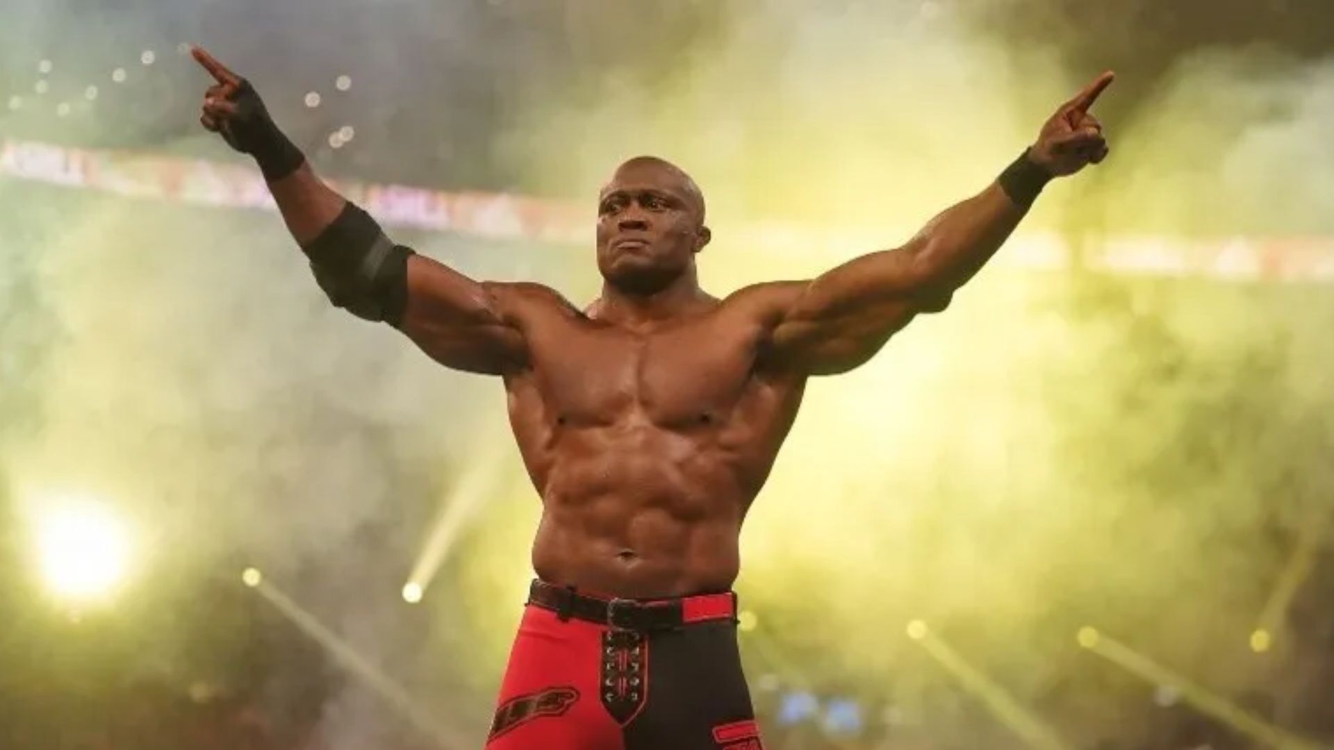 Bobby Lashley during his entrance