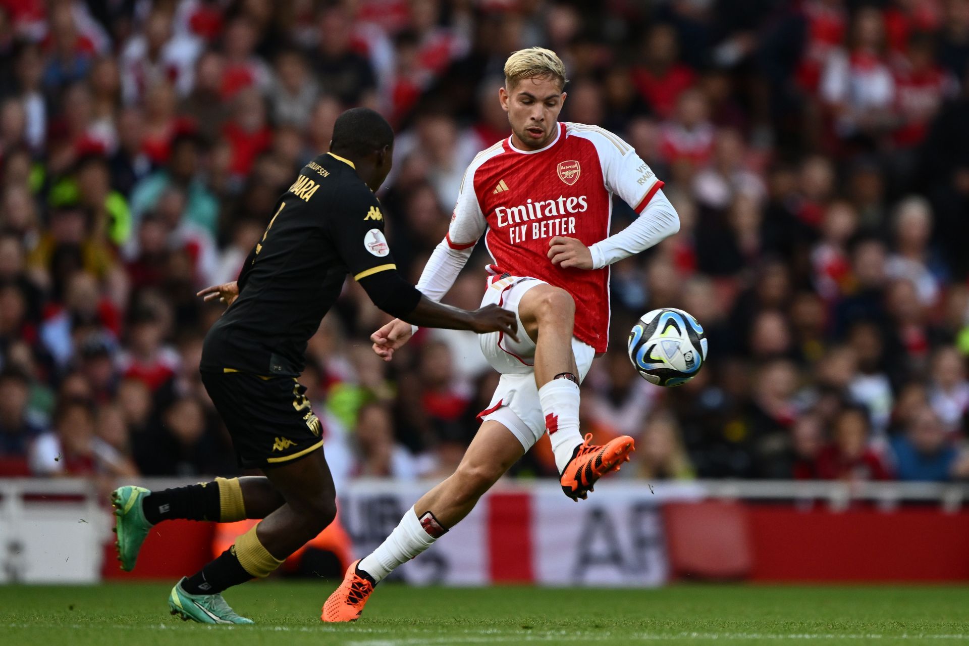 Emile Smith Rowe (right) is wanted at the London Stadium.