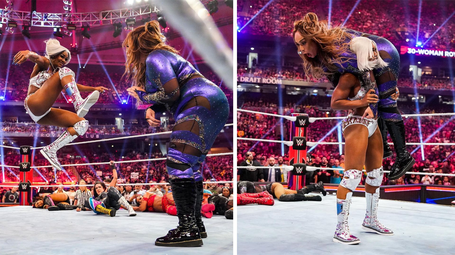 Jade Cargill&#039;s in-ring debut at the 2024 Royal Rumble