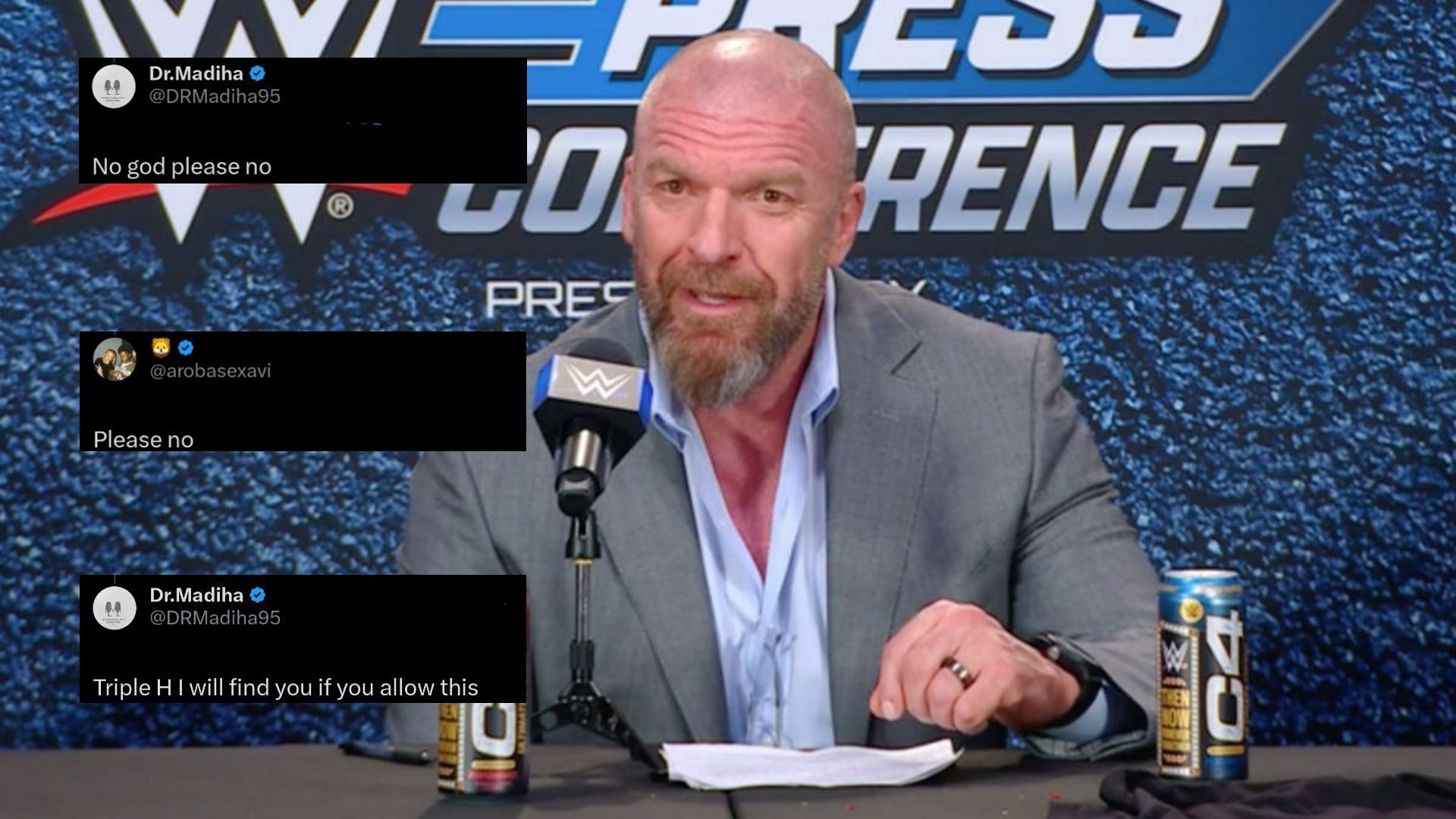 Triple H is the head of WWE