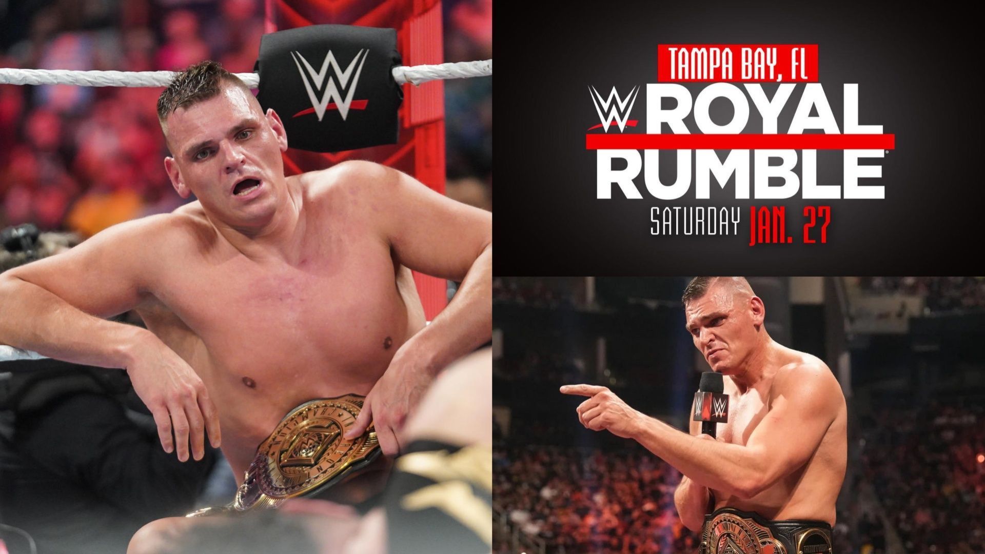 Gunther is speculated to work WWE Royal Rumble 2024