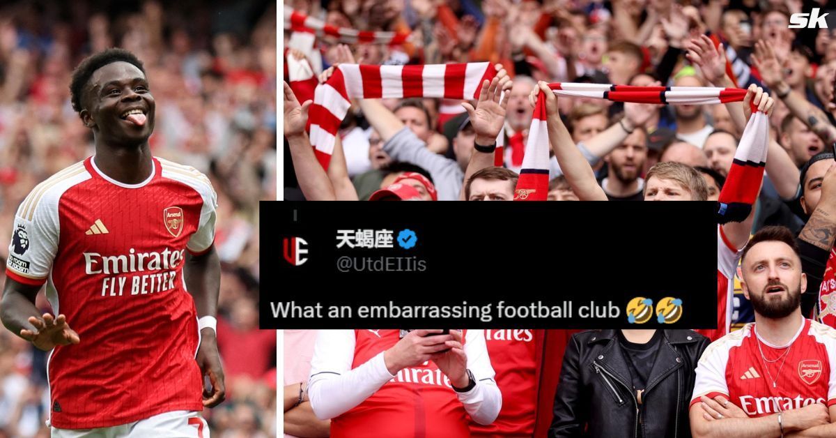 Arsenal receive backlash for complaining about Bukayo Saka