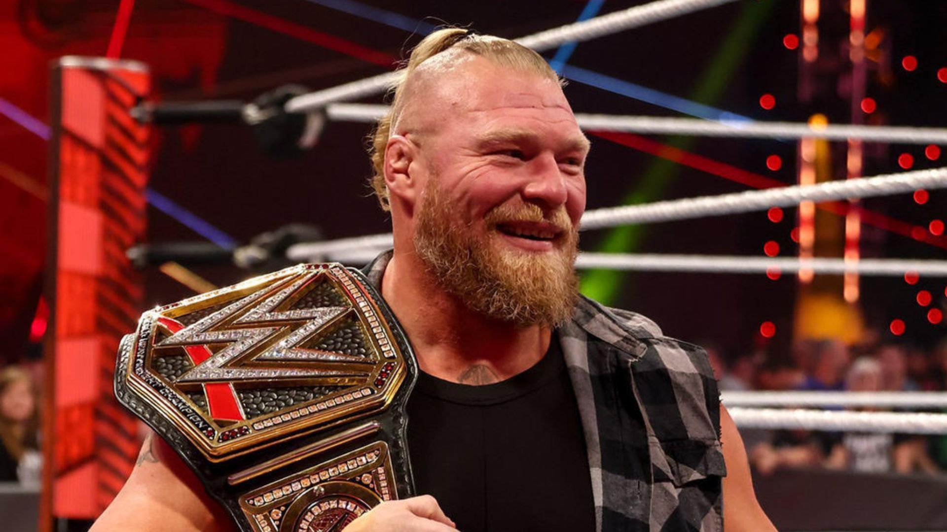 Brock Lesnar was the last WWE Champion before titles were unified!