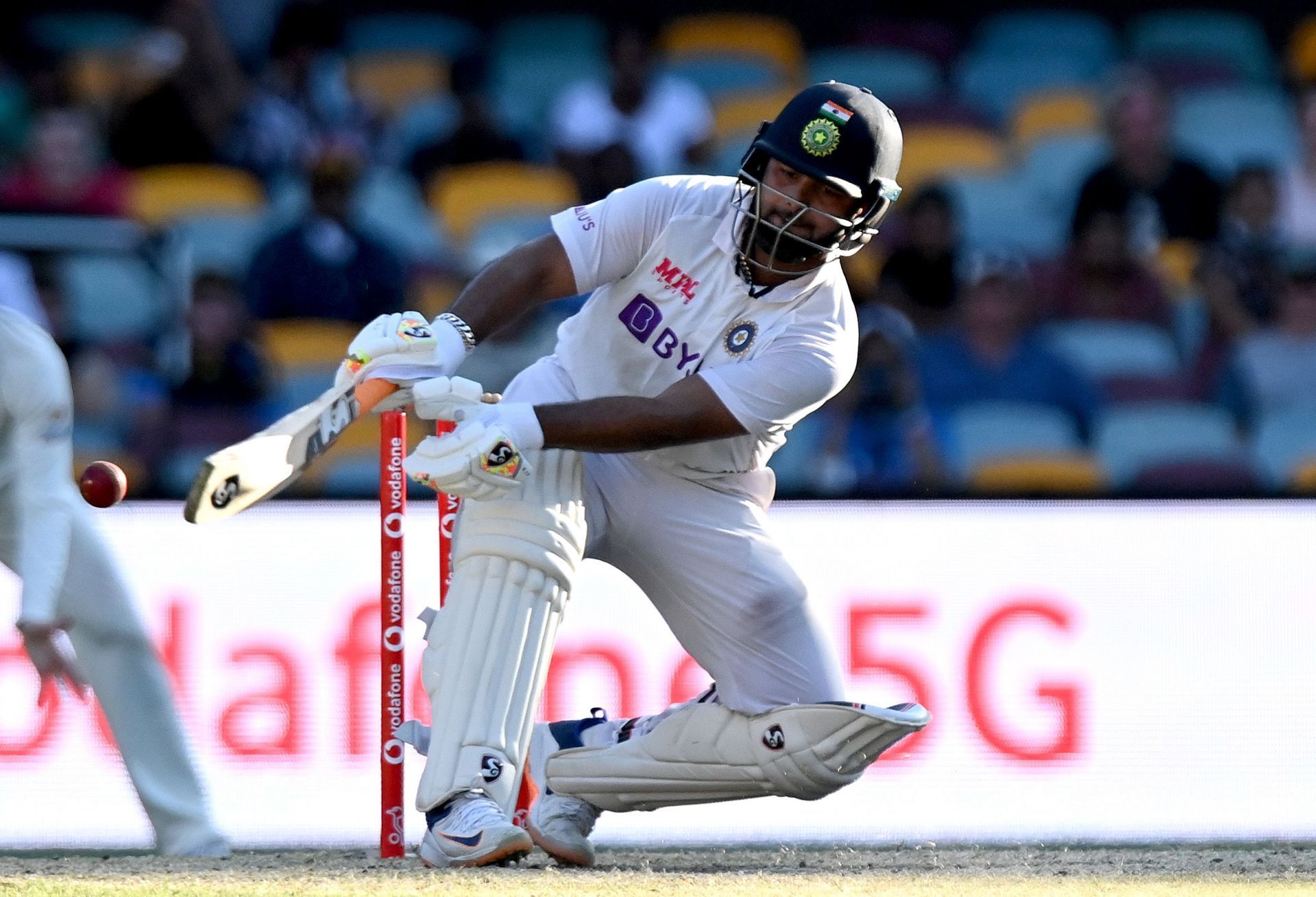 Rishabh Pant bats en route to a historic win: Australia v India: 4th Test: Day 5