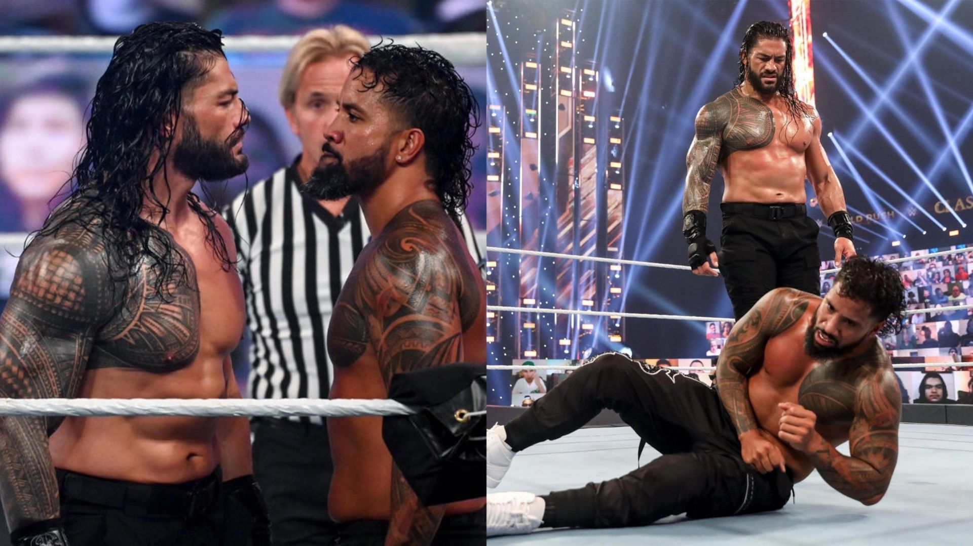 Jey Uso and Roman Reigns collided at SummerSlam!