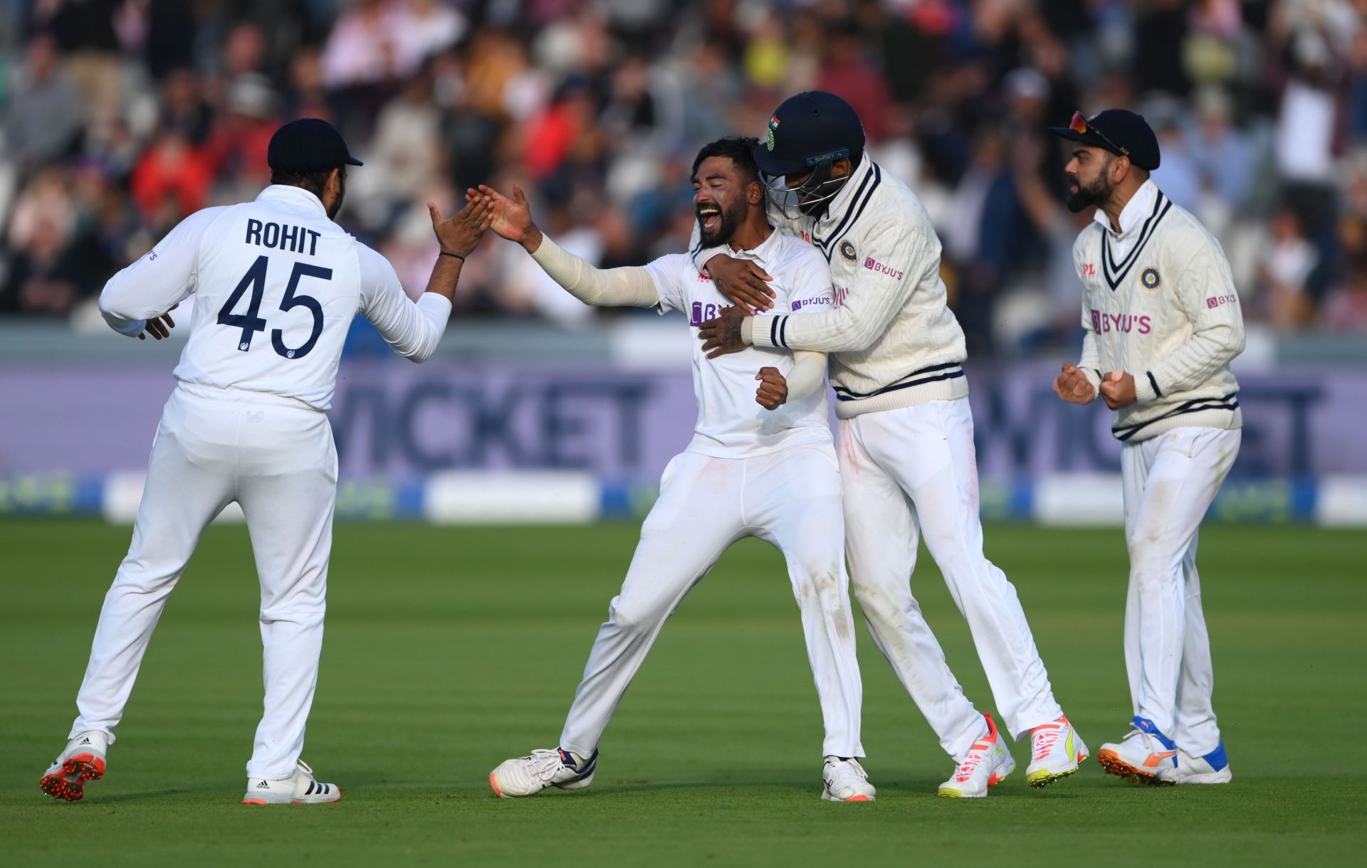 Mohammed Siraj was sensational in the 2021-22 Lord&rsquo;s Test. (Pic: Getty Images)