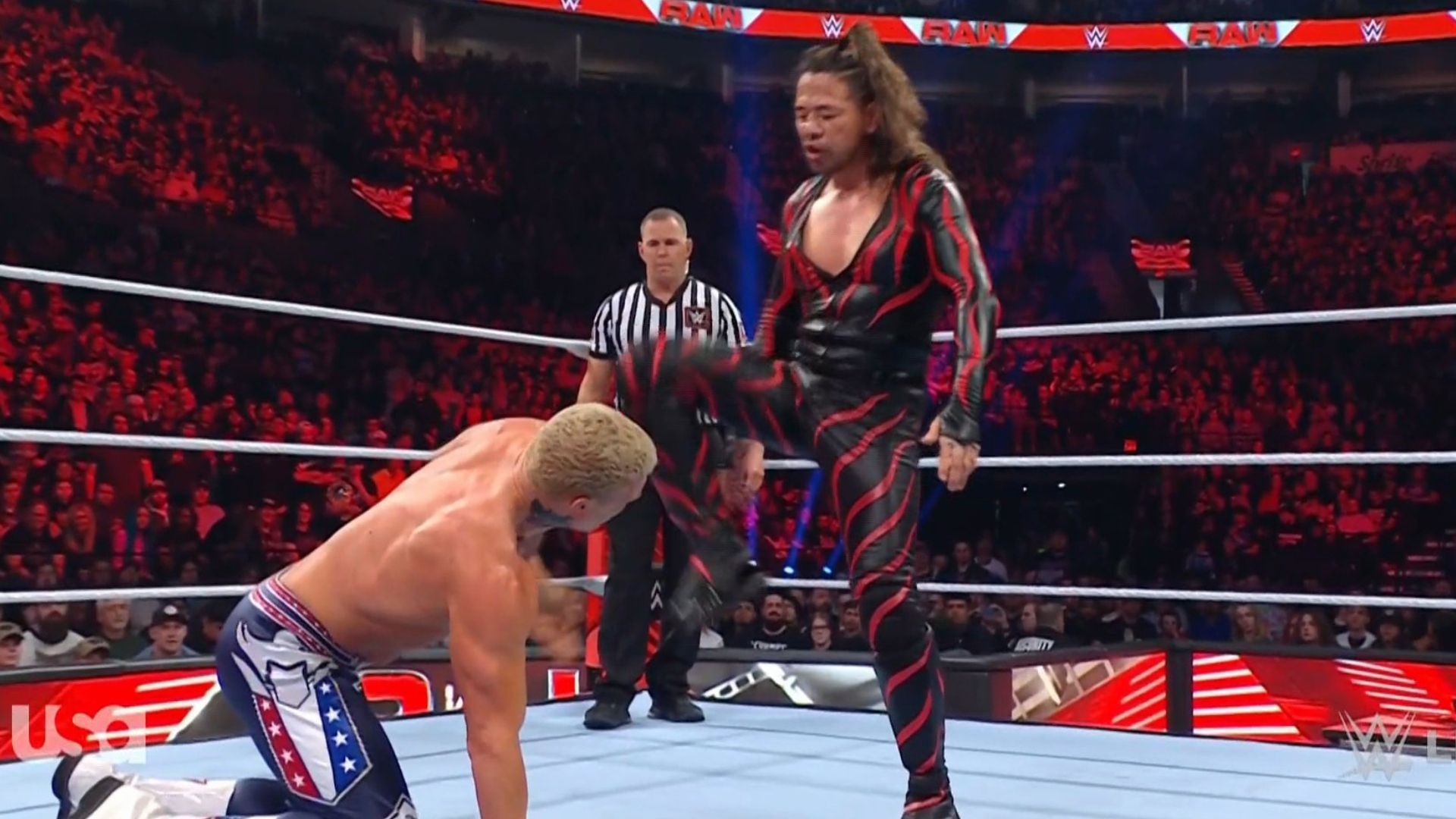 cody rhodes vs shinsuke nakamura wwe raw