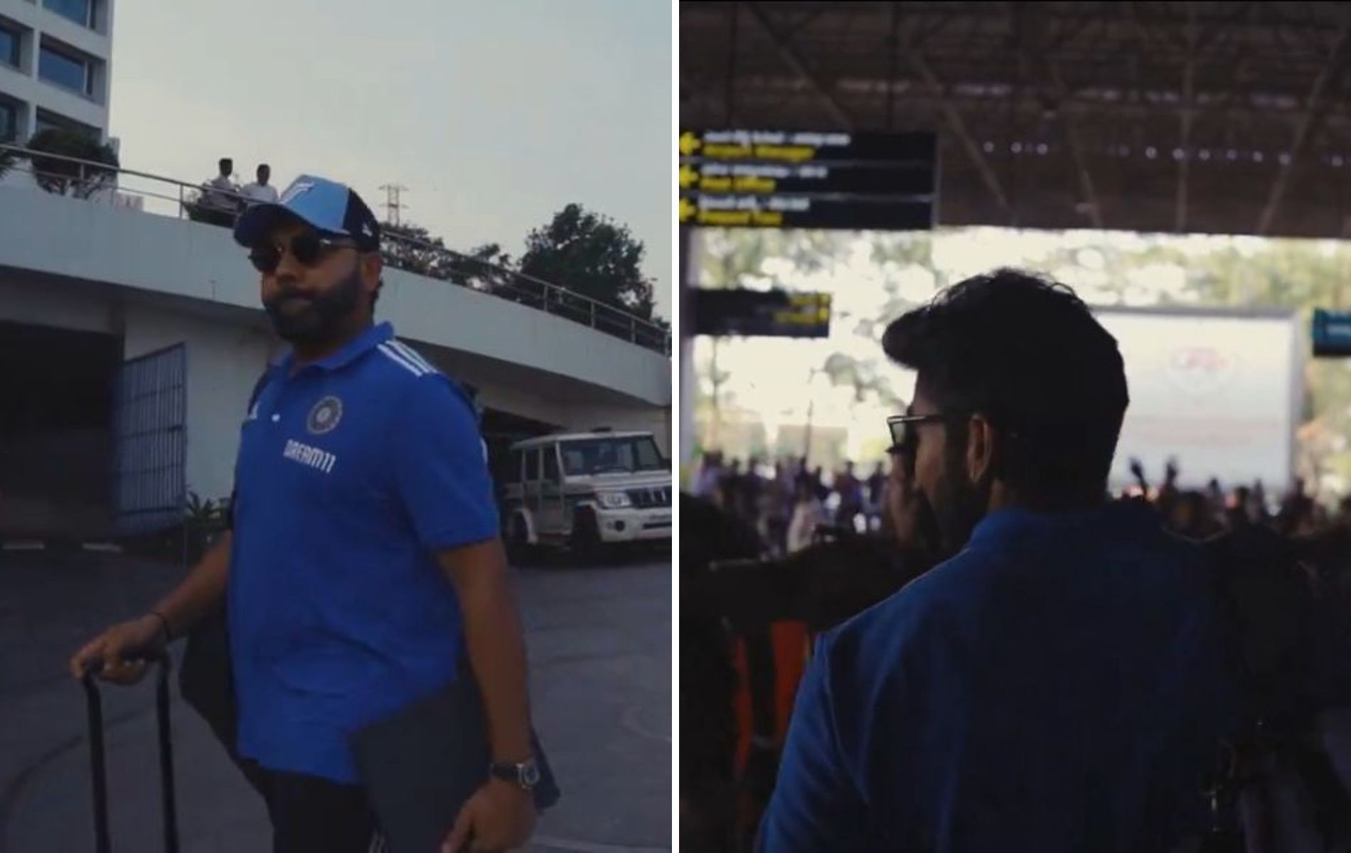 Team India arrived in Visakhapatnam on Tuesday.