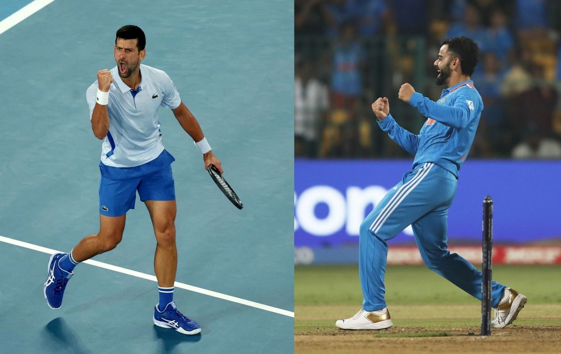 Novak Djokovic, Virat Kohli