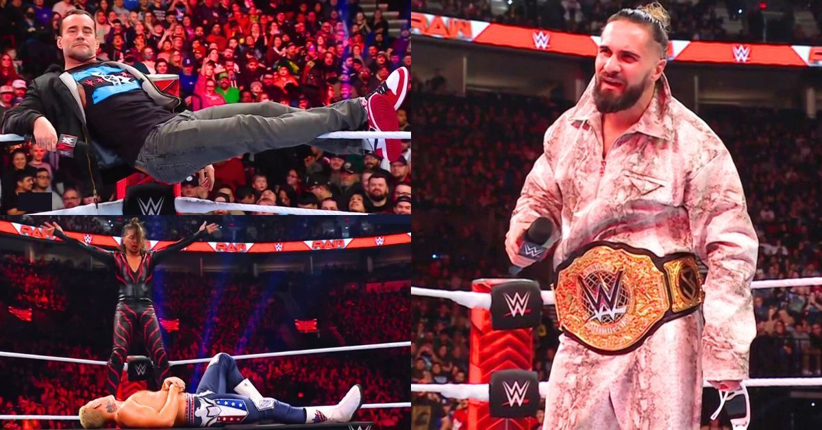 We got some big surprises on RAW with one former champ announcing his leave while another former champ was injured.