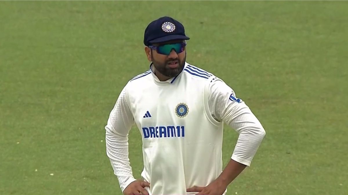 Rohit Sharma looks on during first Test against South Africa (P.C.:X)