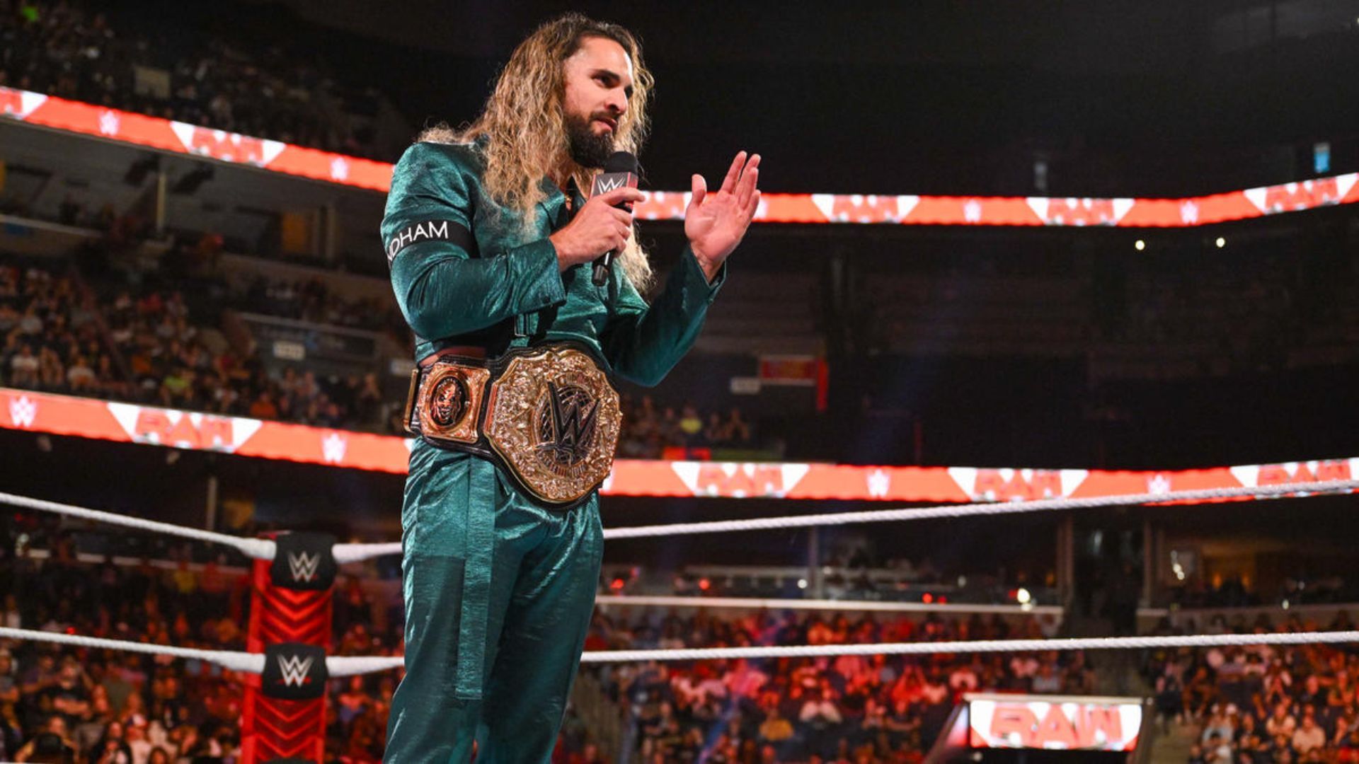 Seth Rollins performed in 105 matches in 2023